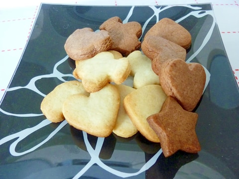 ☆材料は2つのみ♪ サクサク簡単クッキー☆